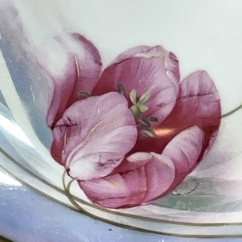 Antique Prov Saxe ES Germany Serving Bowl 10